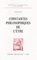 Constantes philosophiques de l'Être